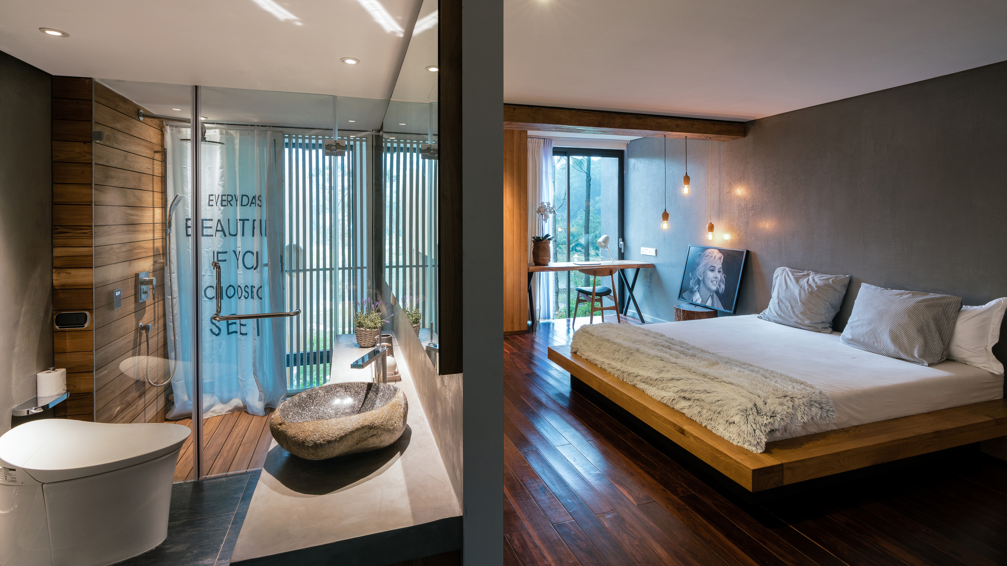 Nhà Gỗ Tếch: Biệt thự đẹp mang phong cách hiện đại và Bắc Âu hòa quyện - Nhà Đẹp Số (15)